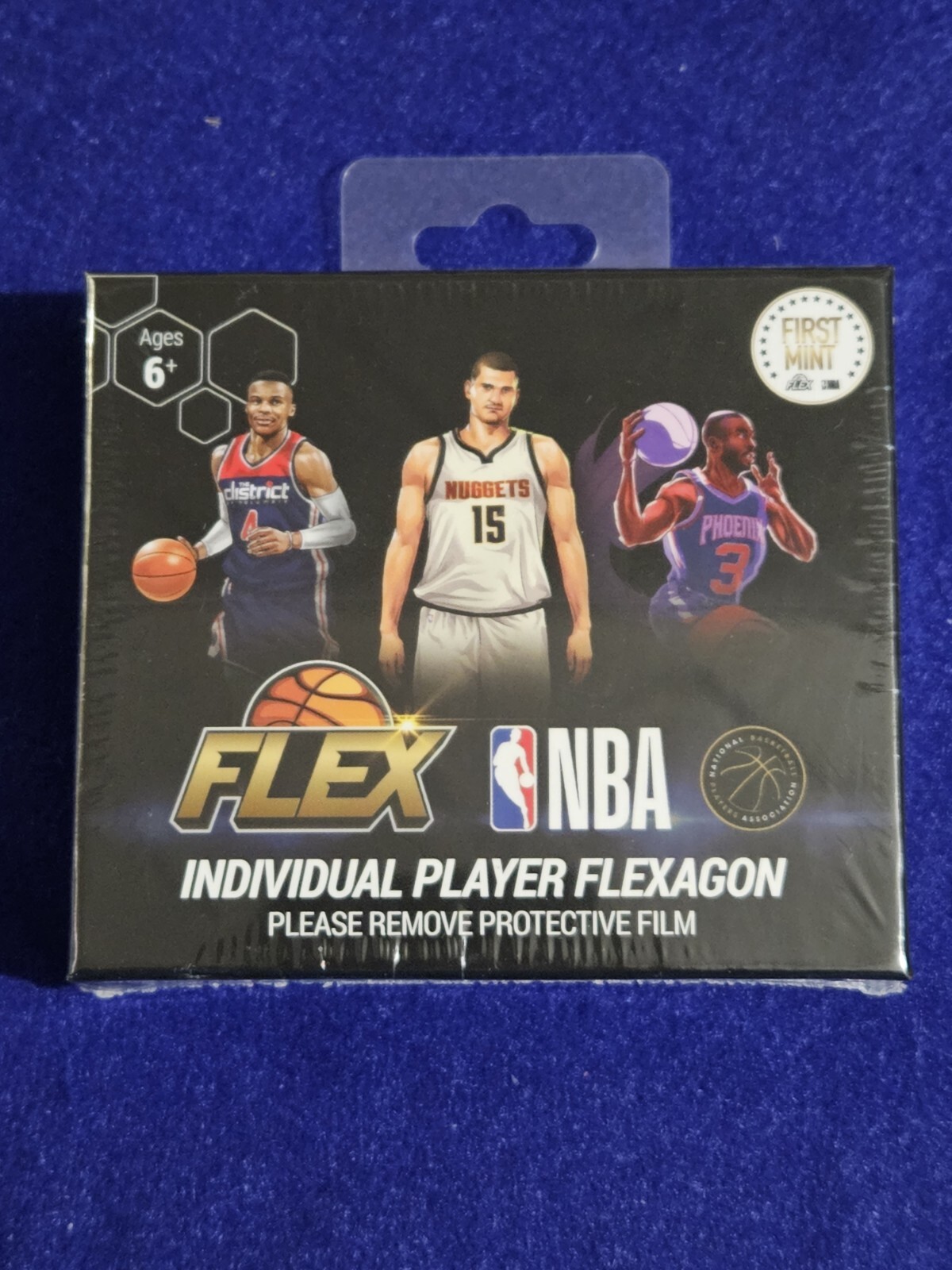 FLEX NBA AR GAME FLEXAGON Tile Game Random Individual Player Tile First Mint FX