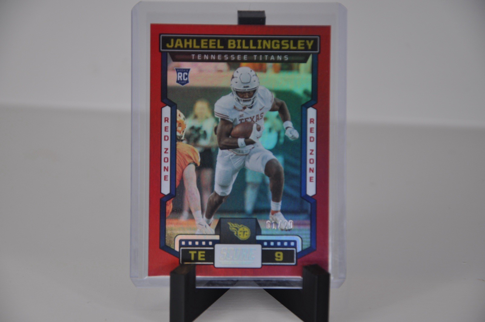 2023 Score Football Red Border Parallel Set Break Front and Back Scans # 201-400
