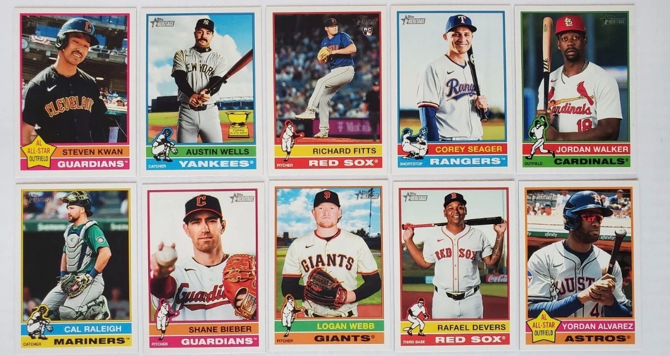 2025 Topps Heritage SHORT PRINTS SP #401-500 Pick your Card / Complete your Set
