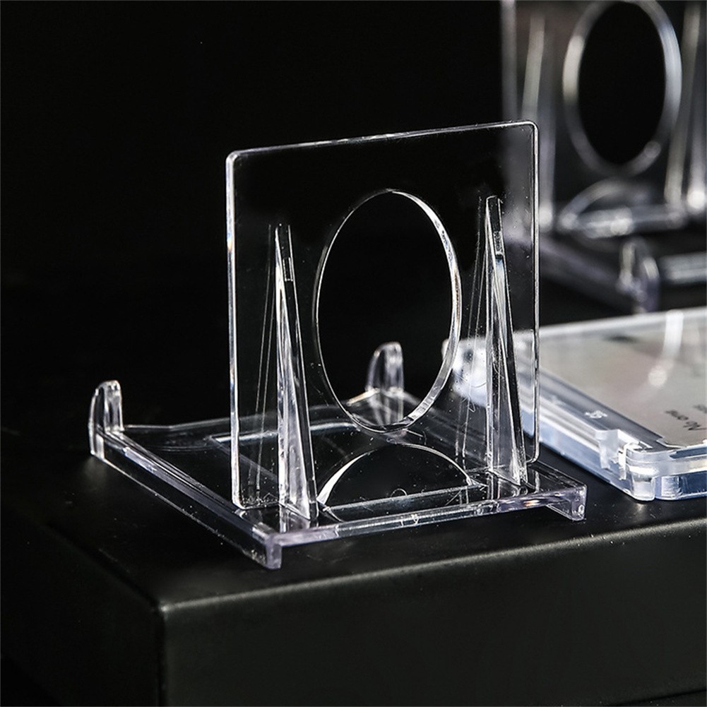 Adjustable Acrylic Stands Display Rack for Photos Crafts Office Desktop Storage