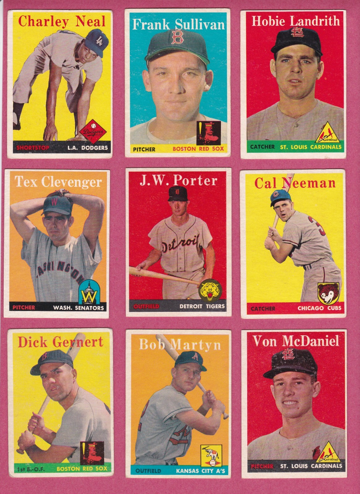 1958 Topps Baseball Cards – complete your set