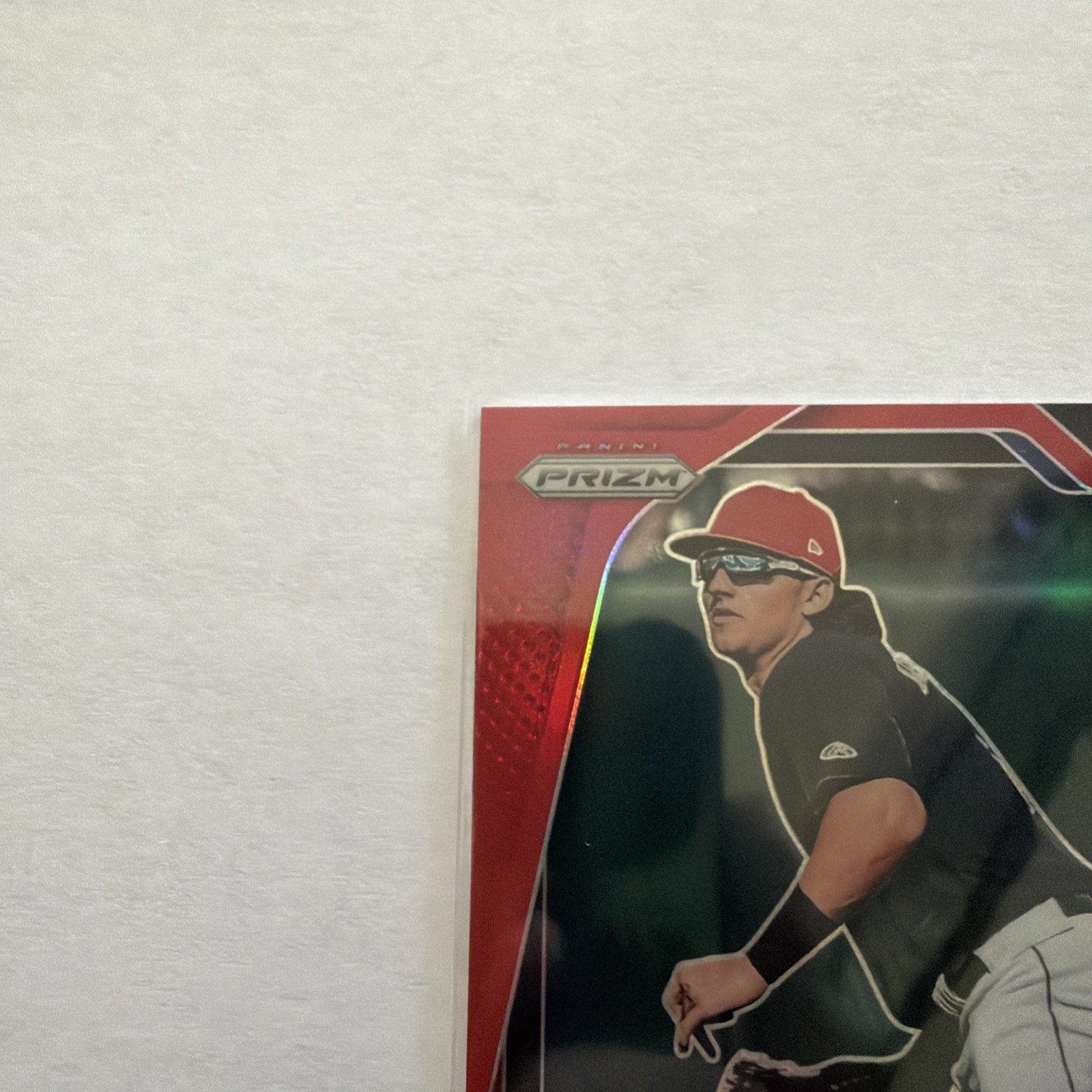 2025 Panini Prizm – Chase Delauter, Chase Delauter #7 Red Prizm /299 (RC)