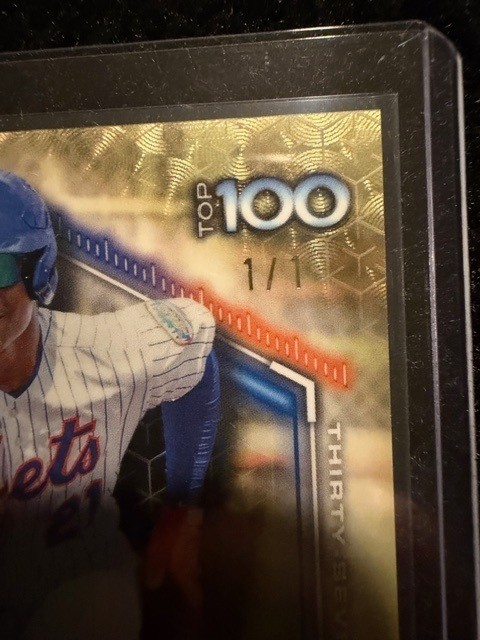 🔥💎2026 Bowman Chrome Elian Pena Scouts Top 100 Superfractor BTP-37 #d 1/1 Mets