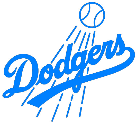 LA Dodgers Vinyl Decal Sticker – You choose color and size