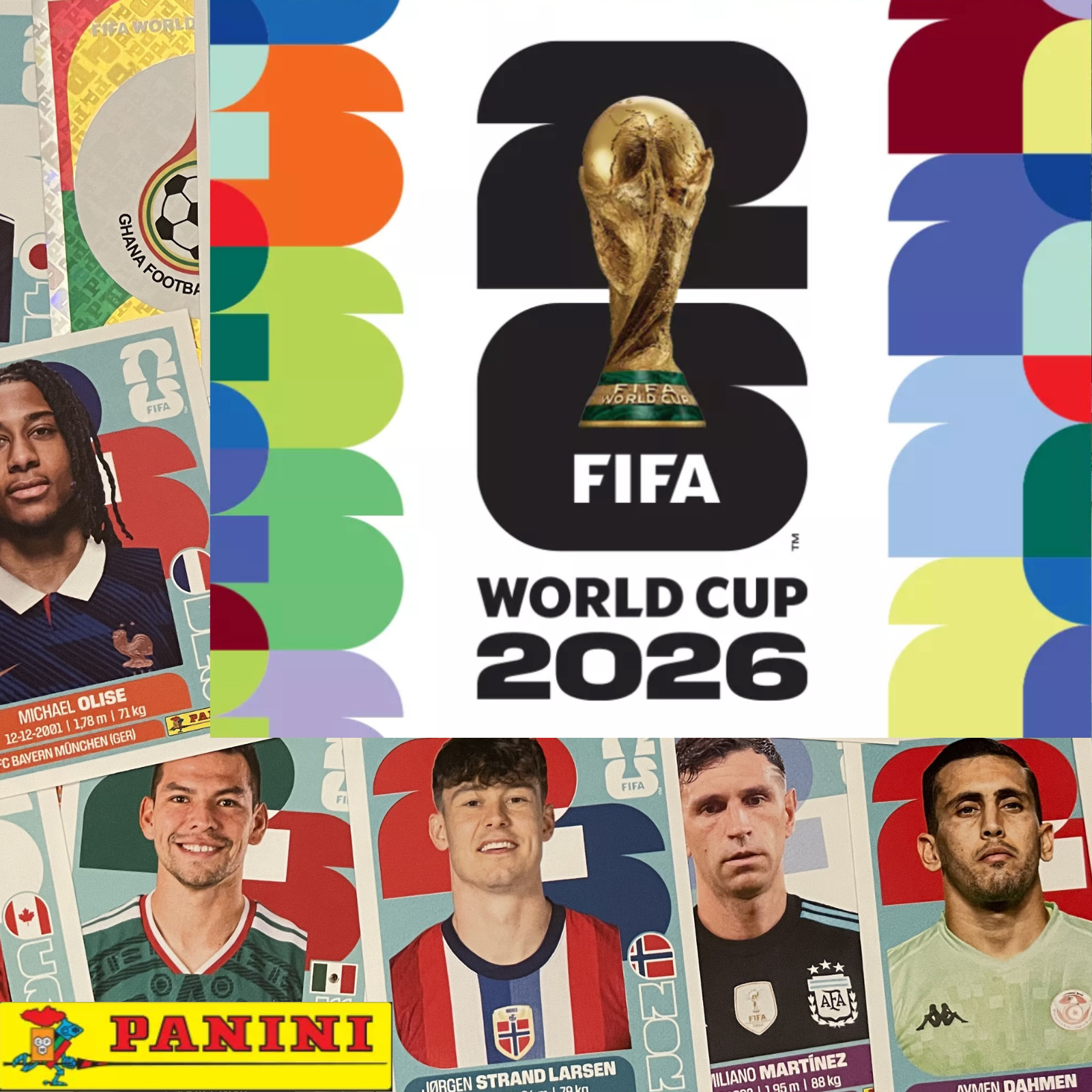 2026 Panini FIFA World Cup Stickers US Edition #USA1-#TUR20 – Pick Your Stickers