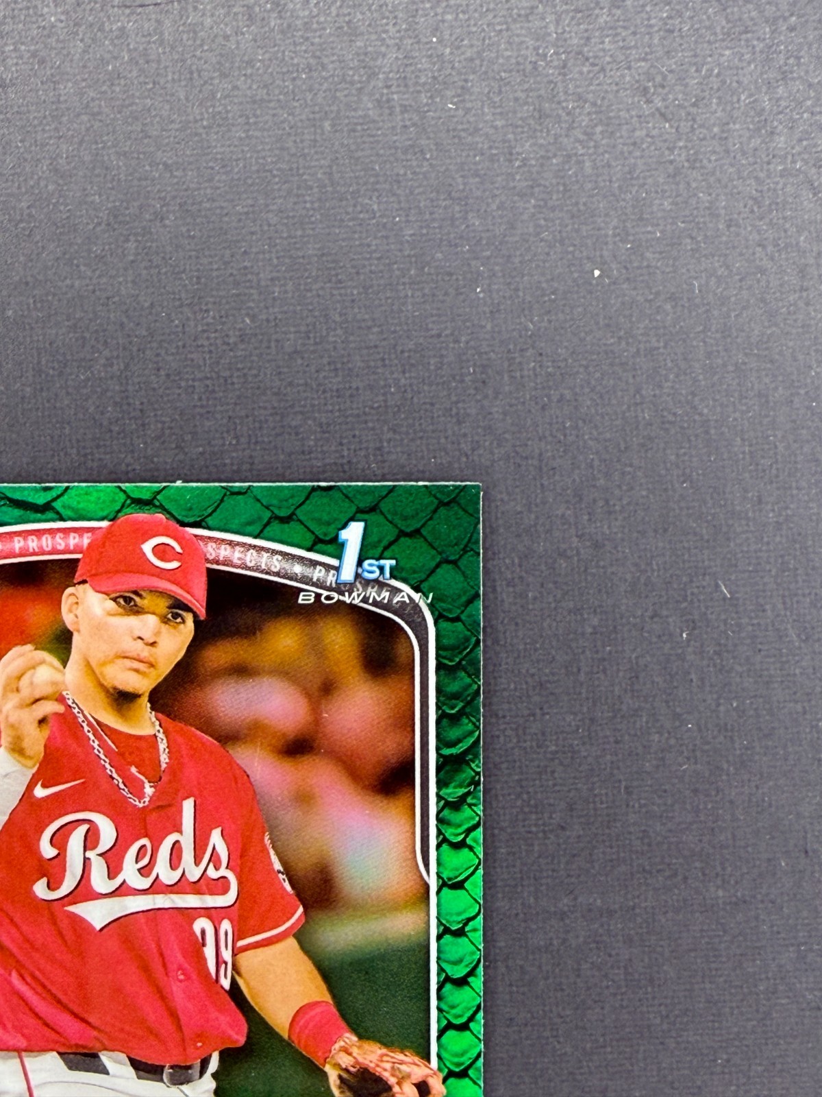 ICHIRO CANO HERNANDEZ 2025 Bowman Chrome 1st Green Reptilian Refractor Auto /99