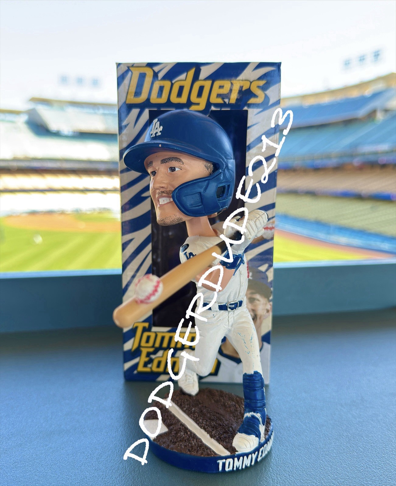 🔥🏆 Tommy Edman Bobblehead Dodgers SGA Giveaway New 6/2/25 🏆🔥
