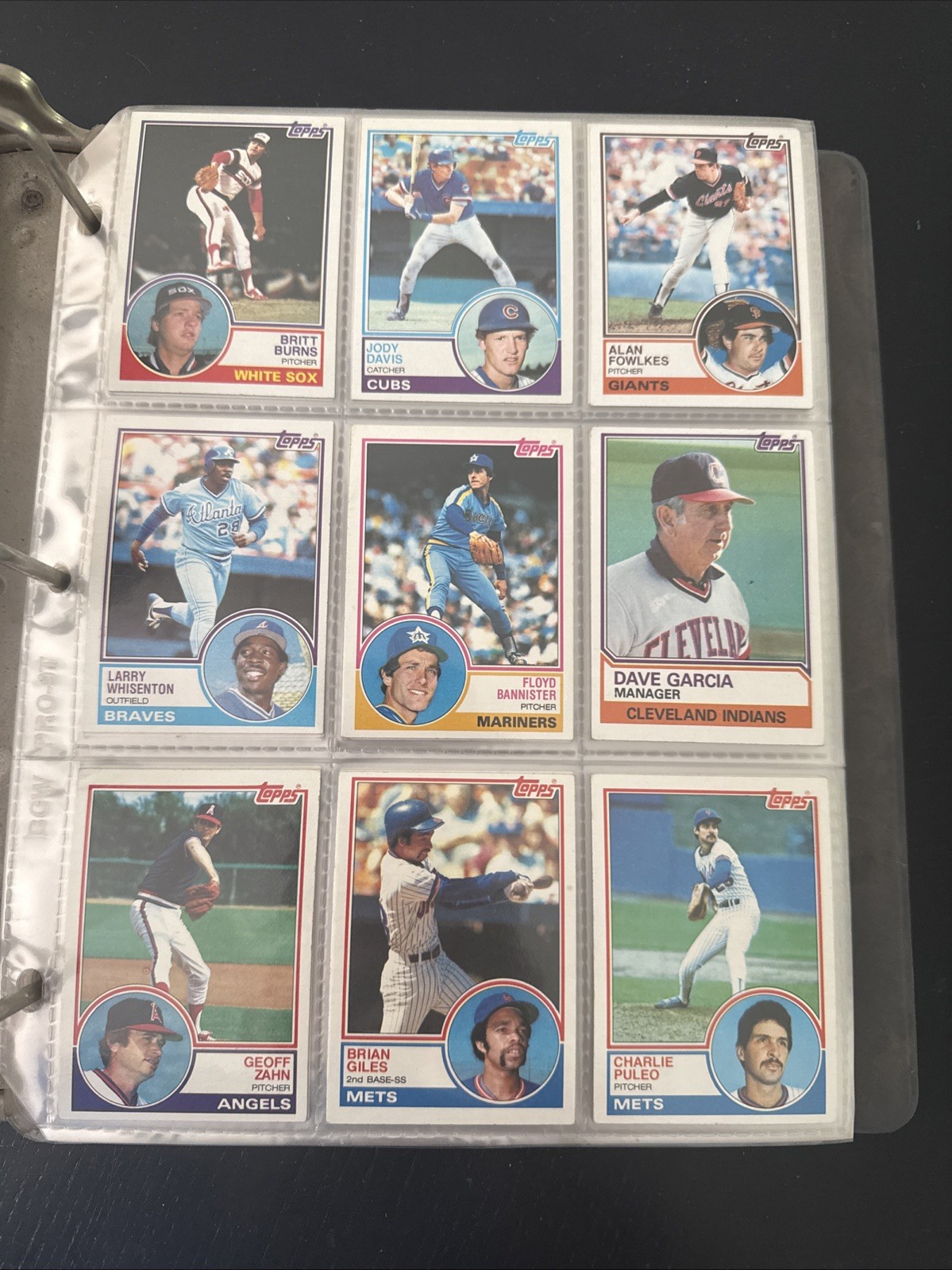 1983 Topps Baseball Cards 397-594 +Rookies -You Pick- MLB Trading Card