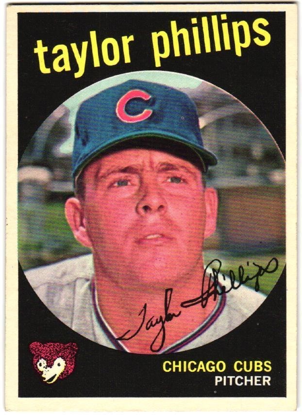 1959 Topps Taylor Phillips #113 (A) EX++