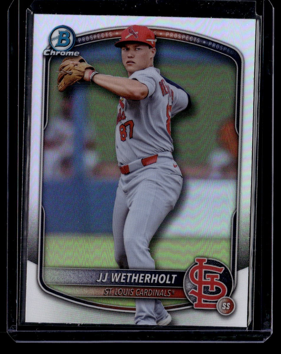 2025 Bowman Draft #BDC-145 JJ Wetherholt Chrome Refractor