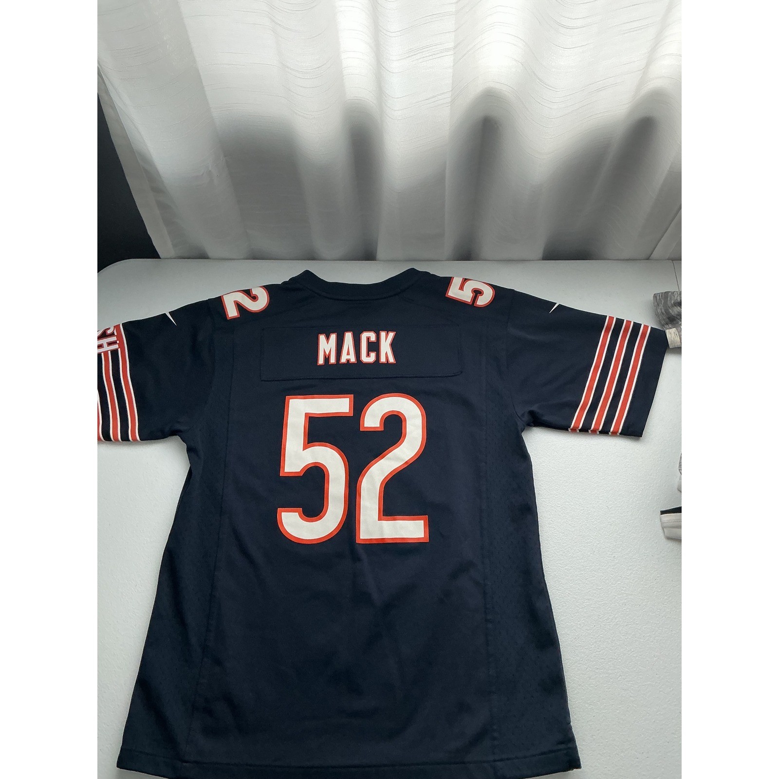 Nike NFL Chicago Bears Khalil Mack Jersey On Field Navy Blue L