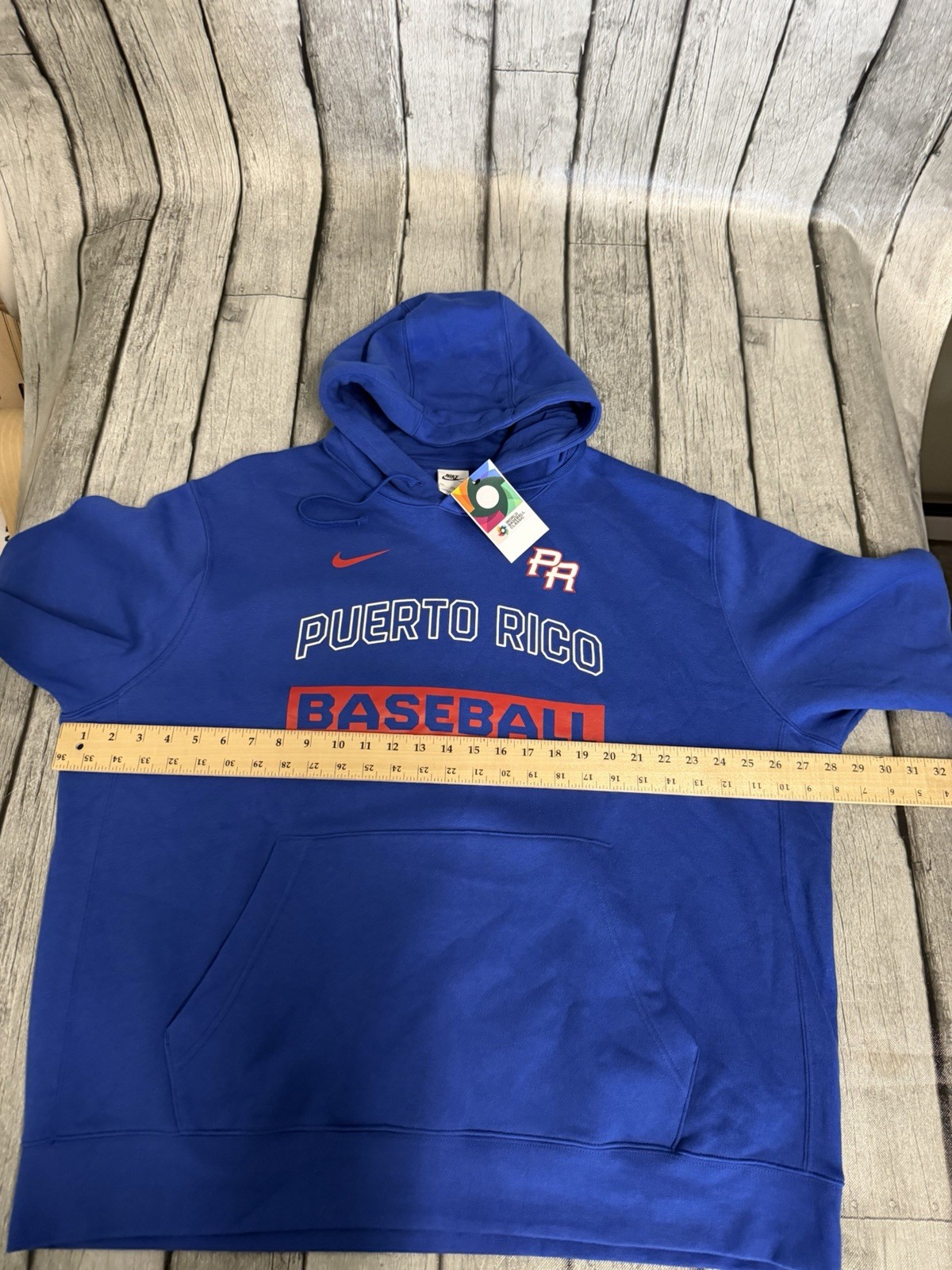 NWT Men’s Nike Puerto Rico Baseball Team 2026 World Baseball Classic Hoodie XXL