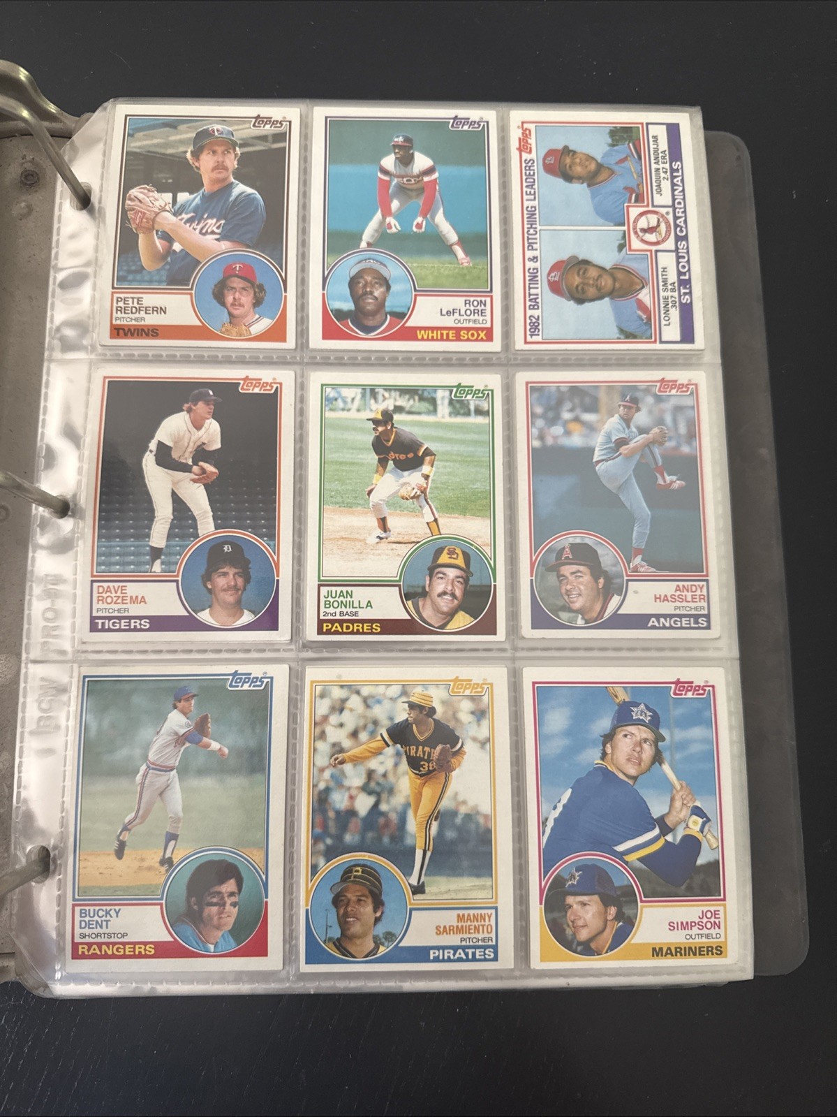 1983 Topps Baseball Cards 397-594 +Rookies -You Pick- MLB Trading Card