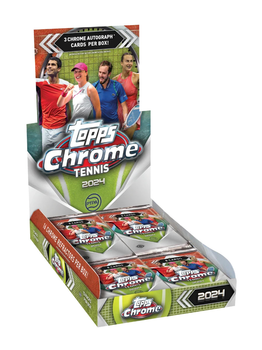2024 Topps Chrome Tennis – Complete Your Set – YOU PICK! – NO MINIMUMS!