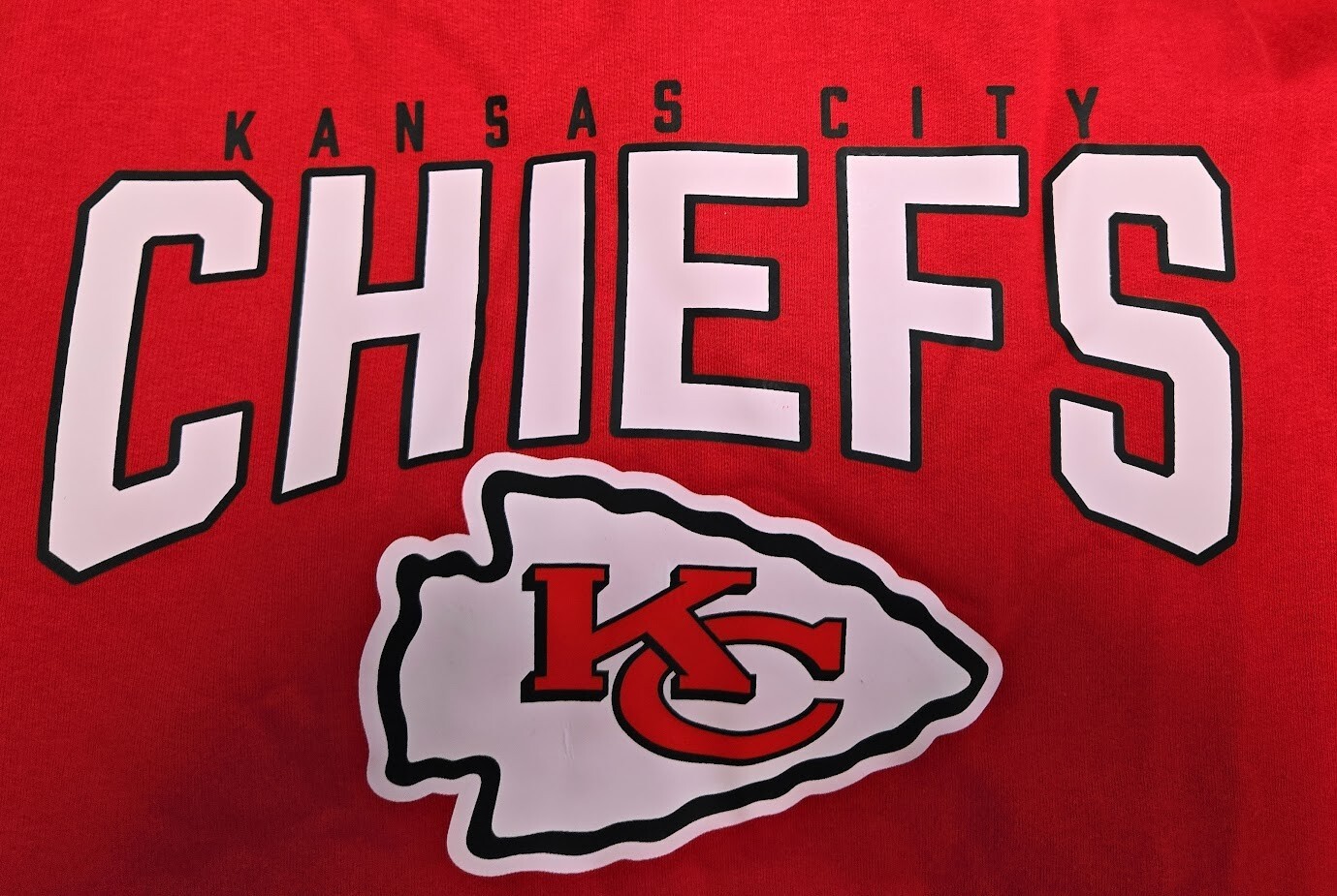Mens Fanatics NFL Kansas City Chiefs Red Big & Tall Football Pullover Hoodie