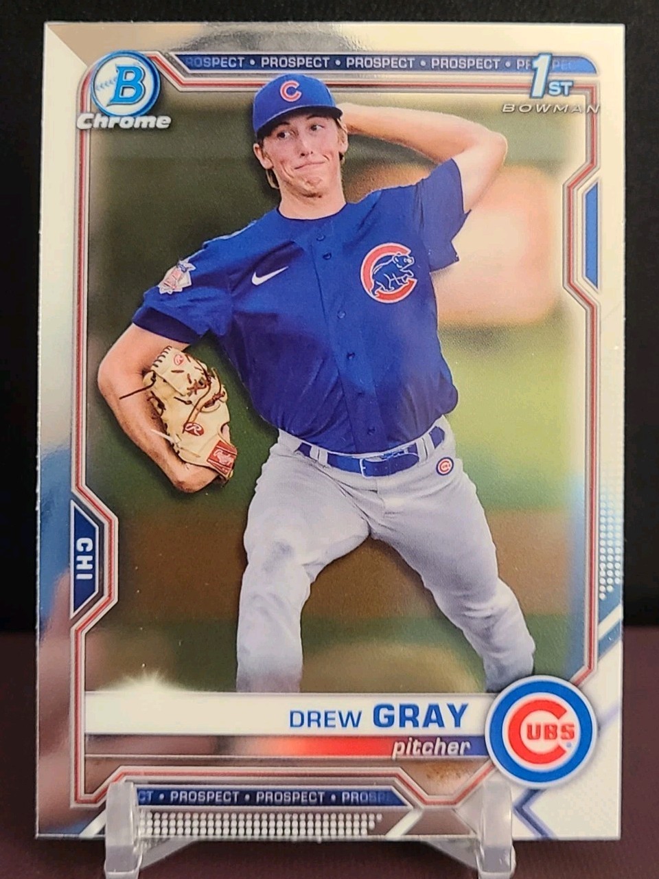 2021 Bowman Draft Chrome Drew Gray #BDC-35 1st Bowman RC