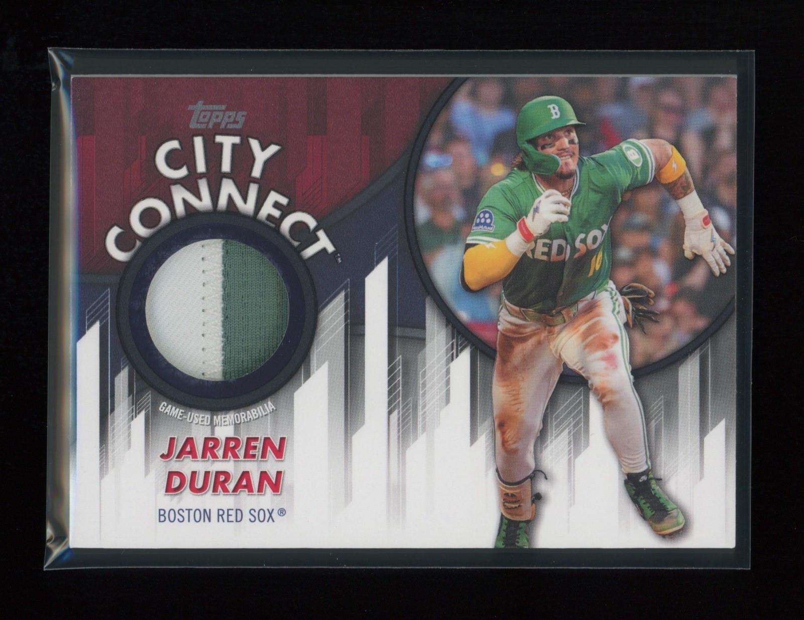 2026 Topps Series 2 JARREN DURAN #CC2-JD City Connect PATCH Black Parallel /10