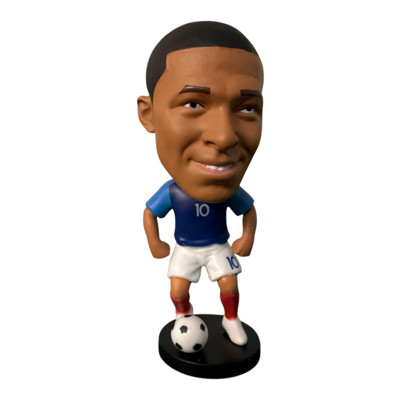 NEW 4 Inch PVC Soccer Star Bobblehead Messi Ronaldo Mbappe Neymar