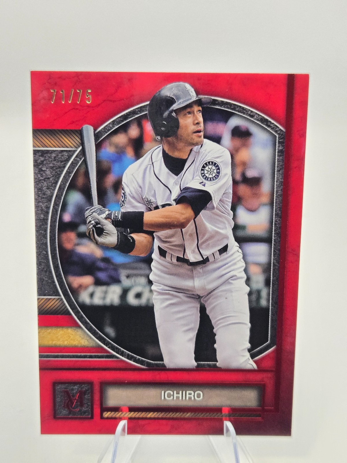 2025 Topps Museum Collection Ichiro Seattle Mariners #26 – Red Parallel 71/75 🔥