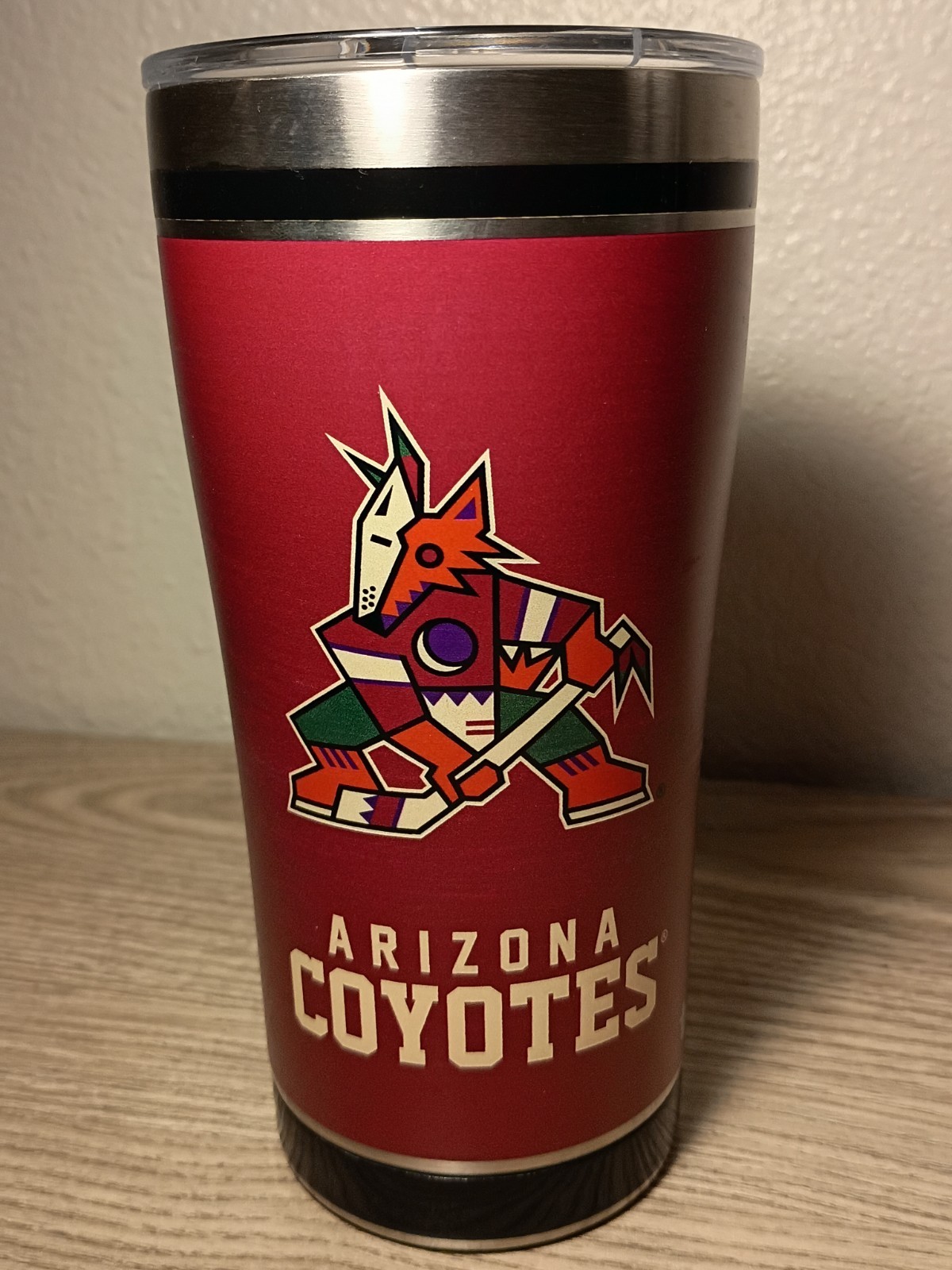 Tervis 20 oz. Stainless Steel Tumbler W/Lid – NHL Arizona Coyotes *NEW*