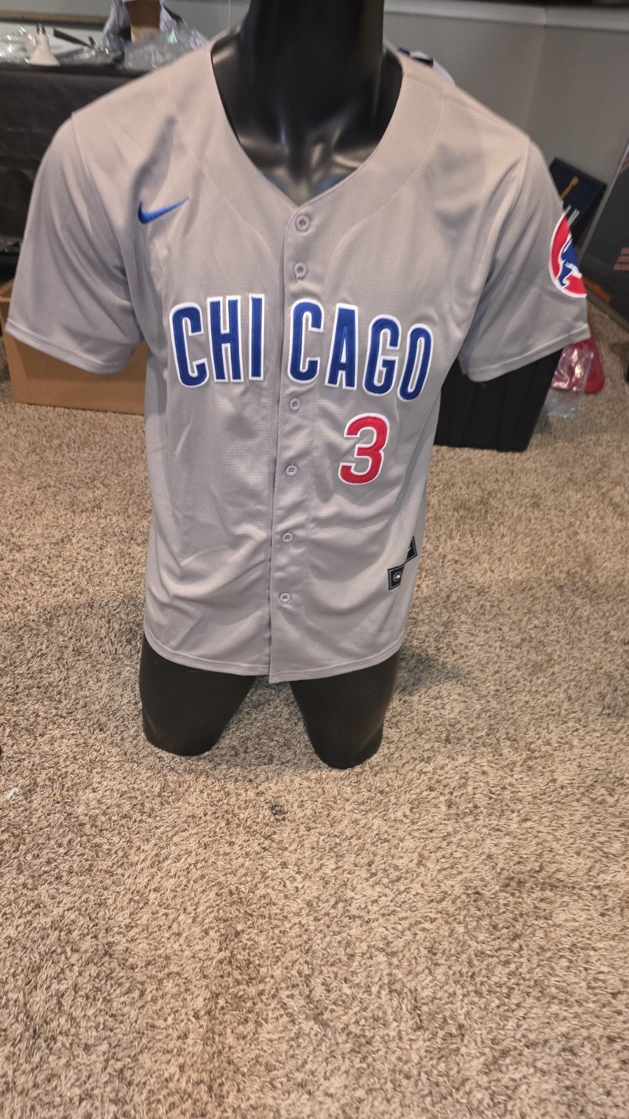 Custom Alex Bregman #3 Chicago Concept Baseball Jersey – Men’s Size Medium
