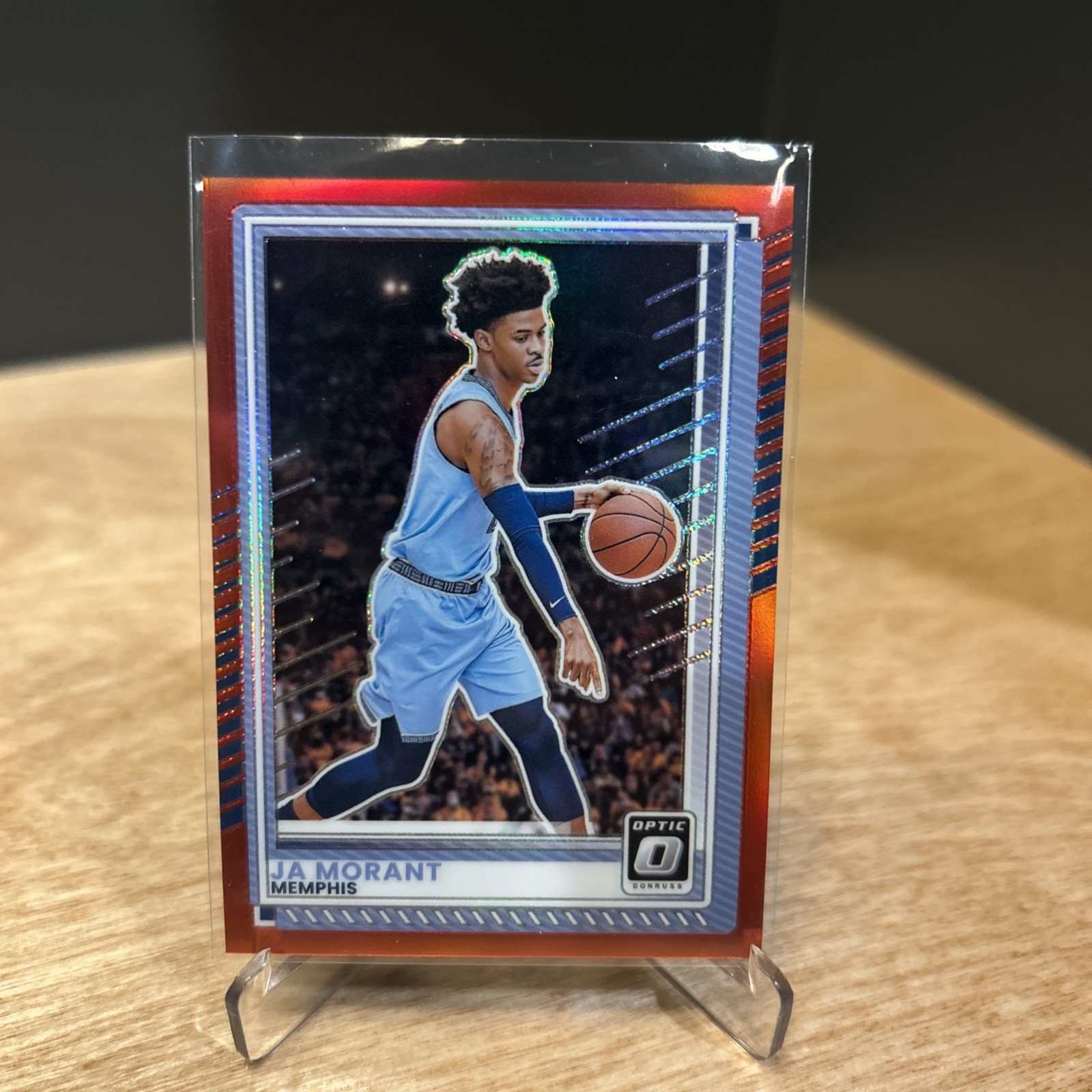 2025-26 Panini Donruss Ja Morant #110 Red Optic Prizm /99 Grizzlies
