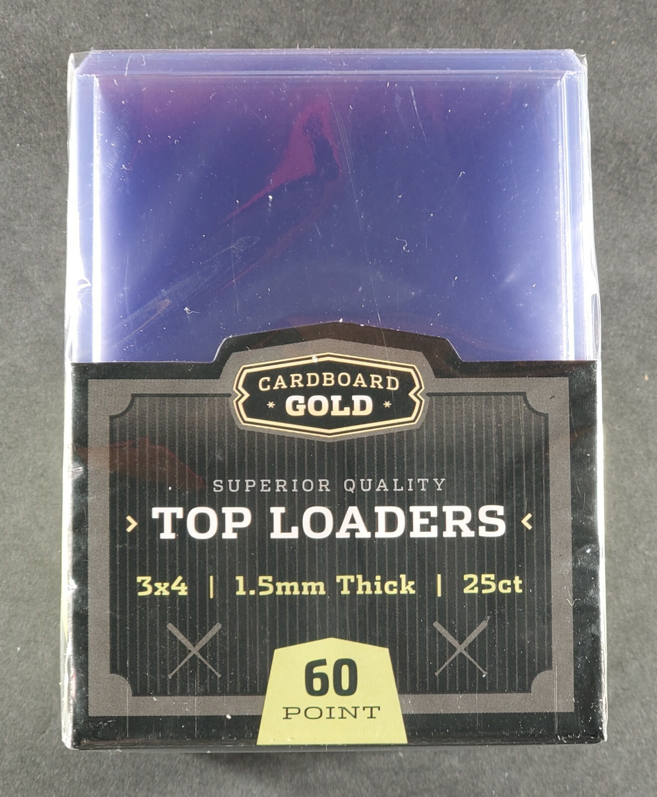 You Pick! Cardboard Gold Toploaders 60 100 140 190 240 pt Rookie Gold Card Saver