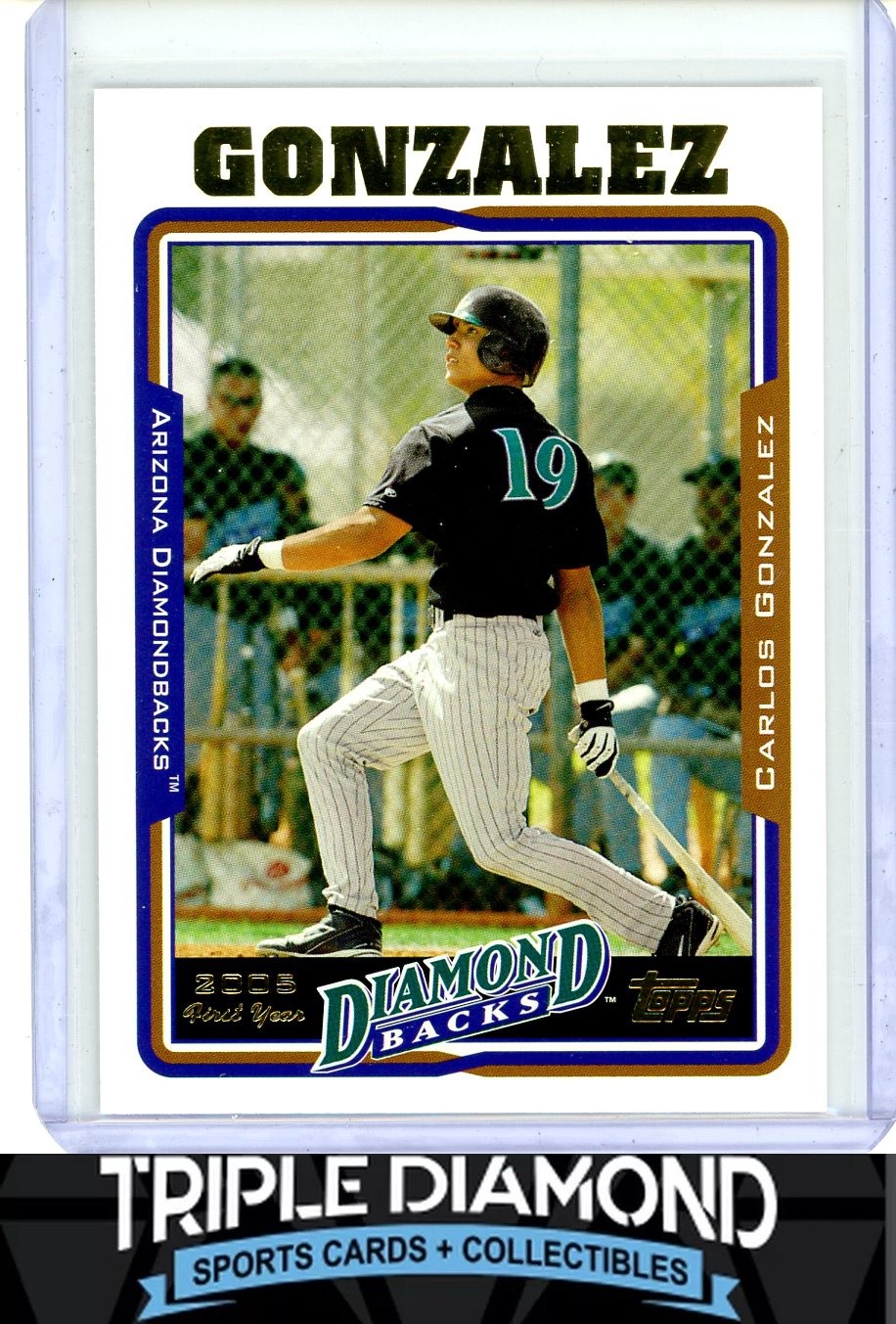 2005 Topps Updates & Highlights #UH298 Carlos Gonzalez G045