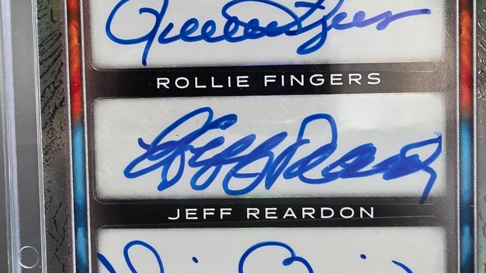 🔥1/1🔥MARIANO RIVERA/FINGERS/REARDON 2025 Leaf Electrum TRIPLE AUTO 💎SEALED 💎