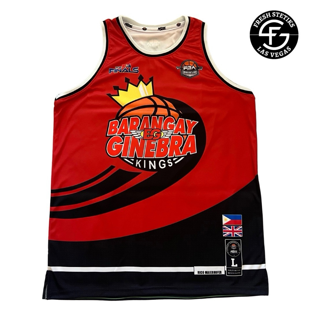 Barangay Ginebra King Jeresey Rico Maierhofer Basketball PBA Pilipinas Large