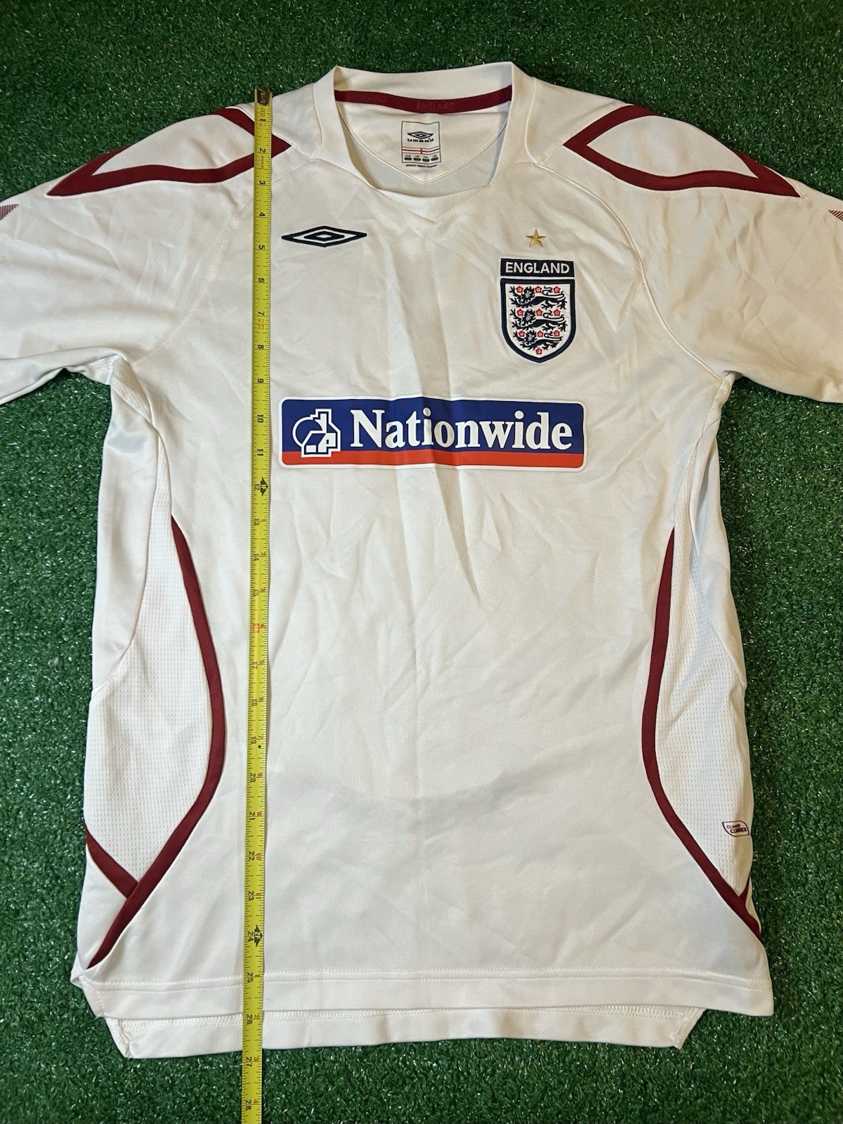 ENGLAND Shirt – 2007-2008, Training Kit by Umbro, Size Youth Size XL VINTAGE