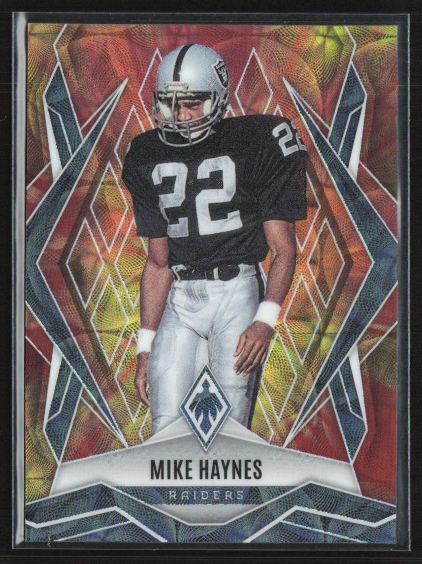 Mike Haynes 2025 Panini Phoenix Fire Burst /350 #47 Los Angeles Raiders