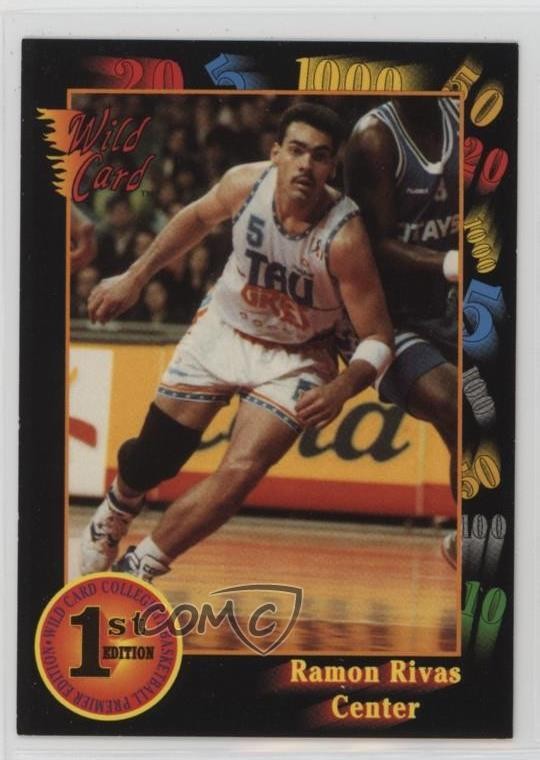 1992 Wild Card Collegiate Ramon Rivas #57 0q1p