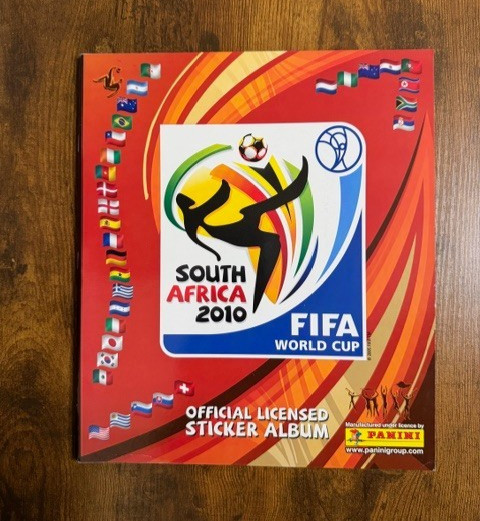 2010 Panini World Cup FIFA South Africa Collectors Sticker Album + 1 Pack NEW