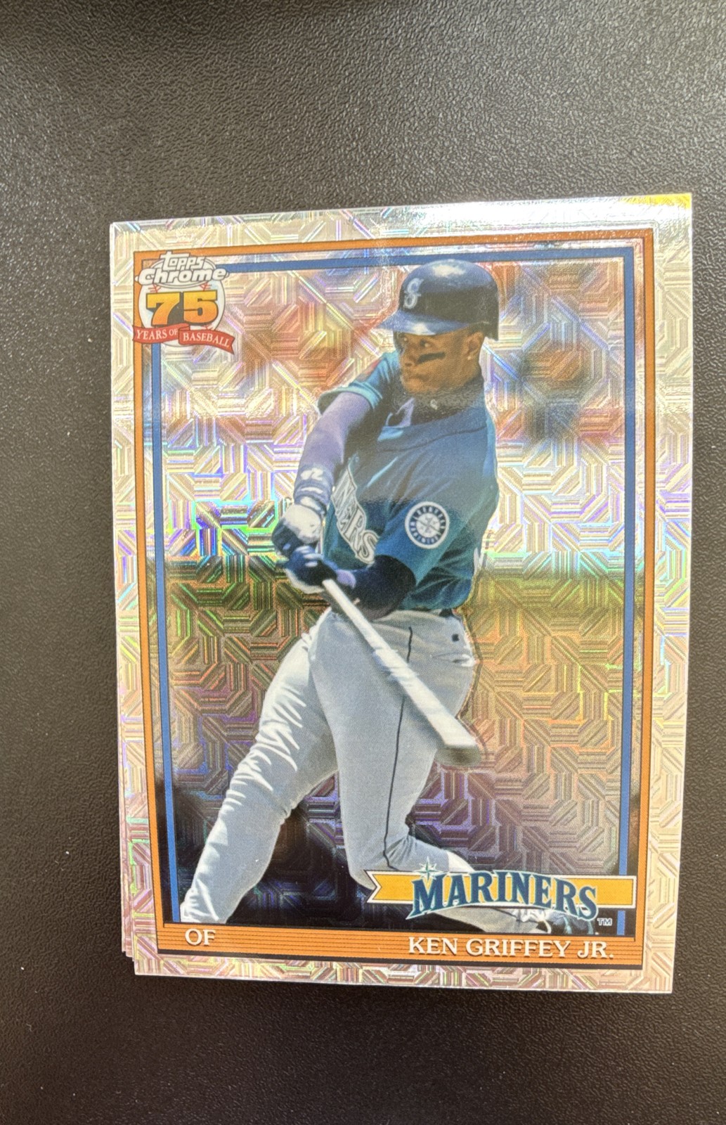 2026 Topps Series 1 – 1991 Topps Chrome Silver Pack Mojo Ken Griffey Jr #91C-51