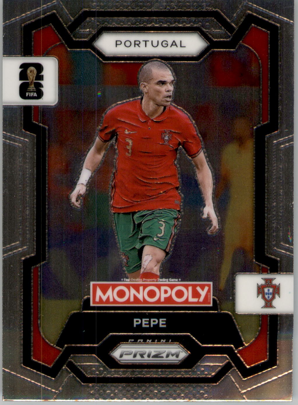 2026 Panini Prizm Monopoly FIFA World Cup Pepe #28 Portugal