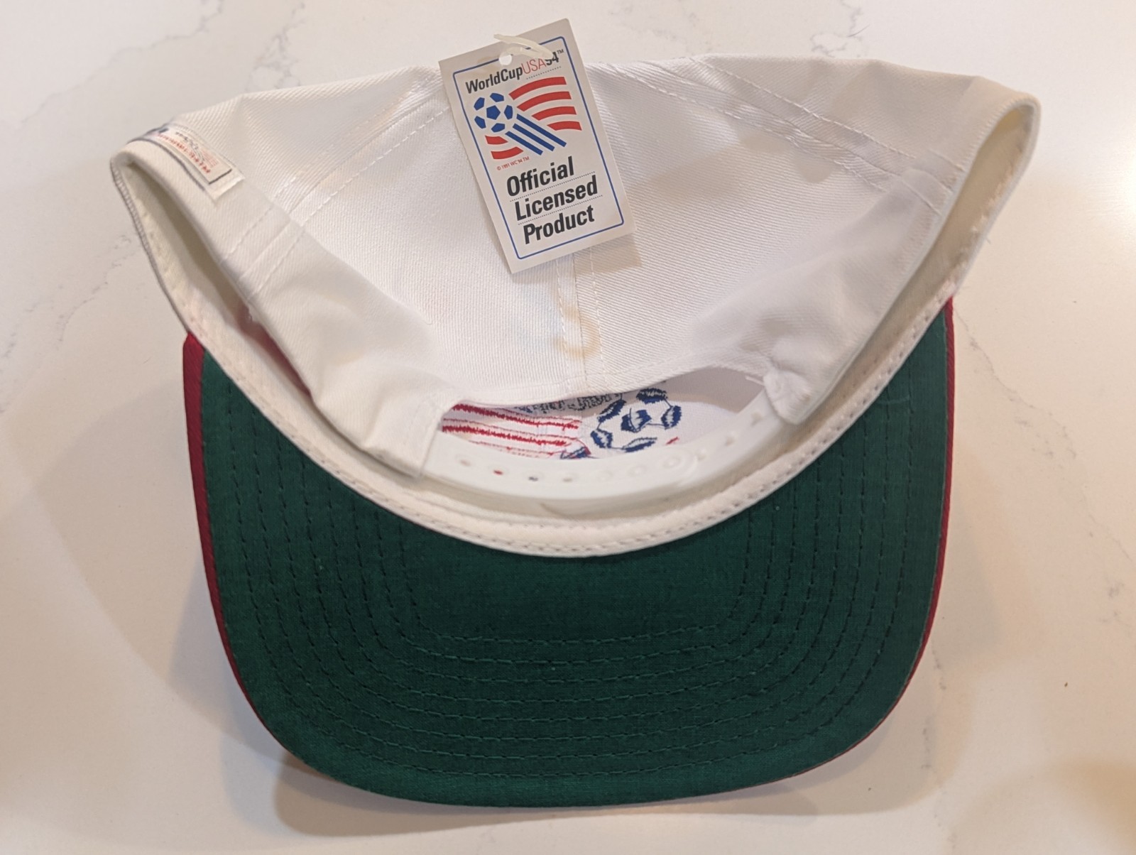 Vintage 1994 Official FIFA Soccer World Cup USA USMNT Snapback NWT Mint