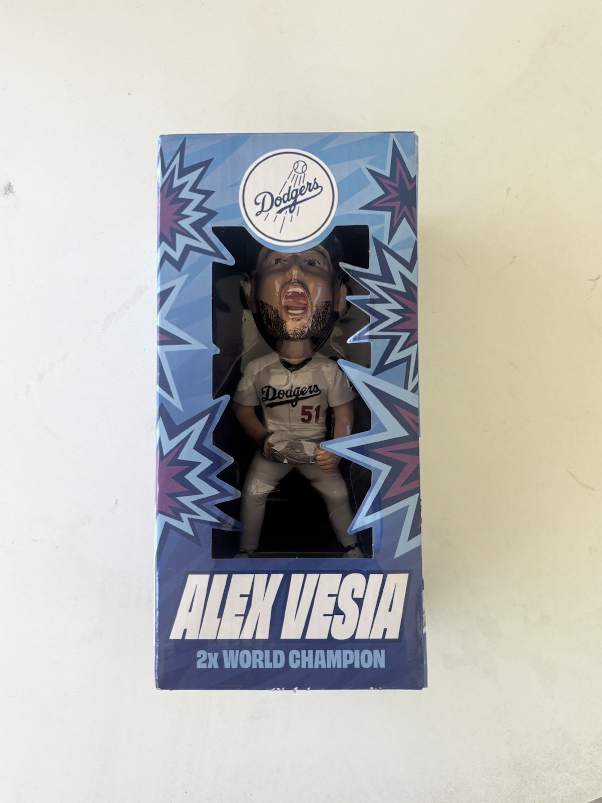 Alex Vesia Los Angeles Dodgers 2026 Home Game Exclusive Bobble Head MLB