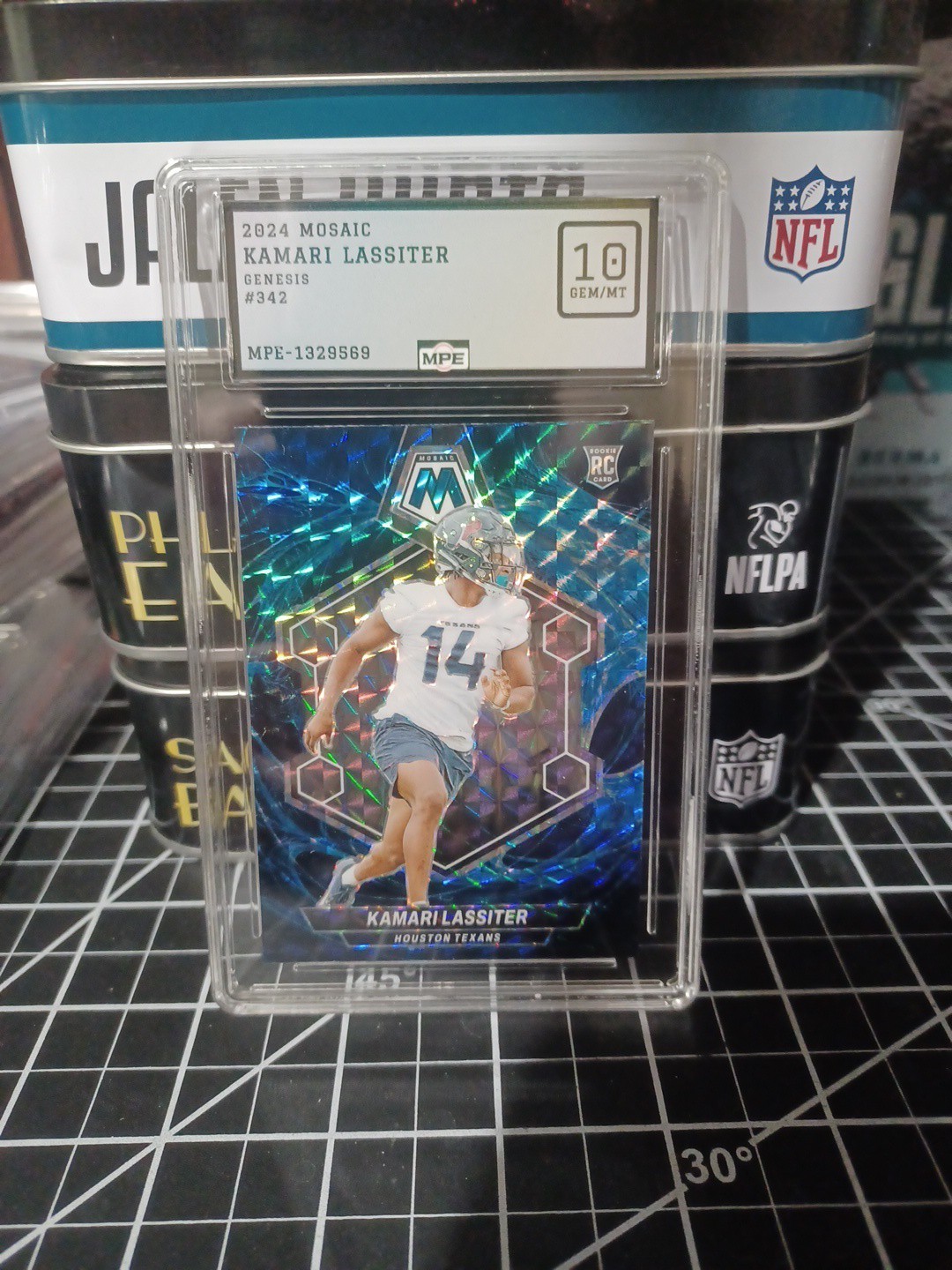 2024 Kamari Lassiter Mosaic Genesis RC #342 MPE 10