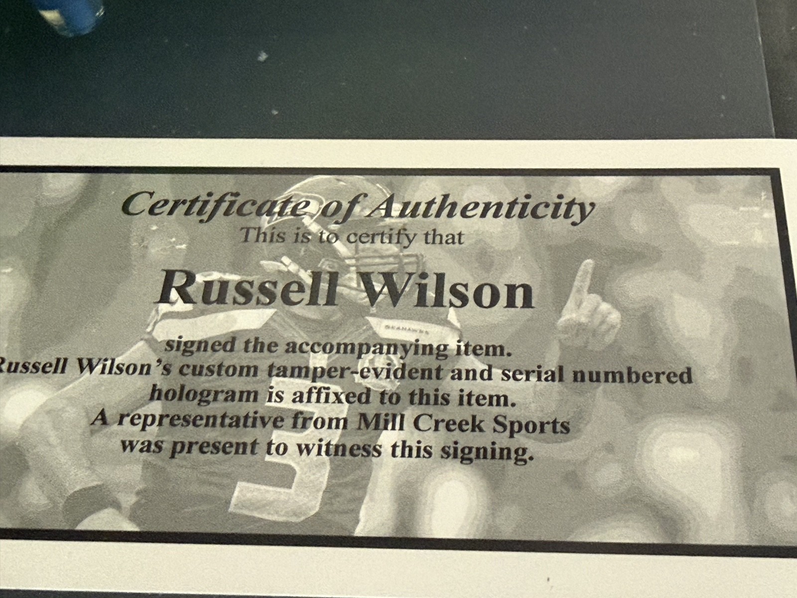 AUTHENTIC, AUTOGRAPHED Russell Wilson Nike Seahawks Cleats