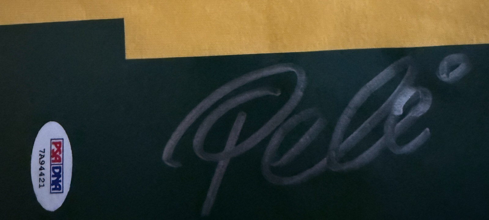 Brazil Pele Authentic Signed Soccer Jersey Autographed PSA DNA ITP COA