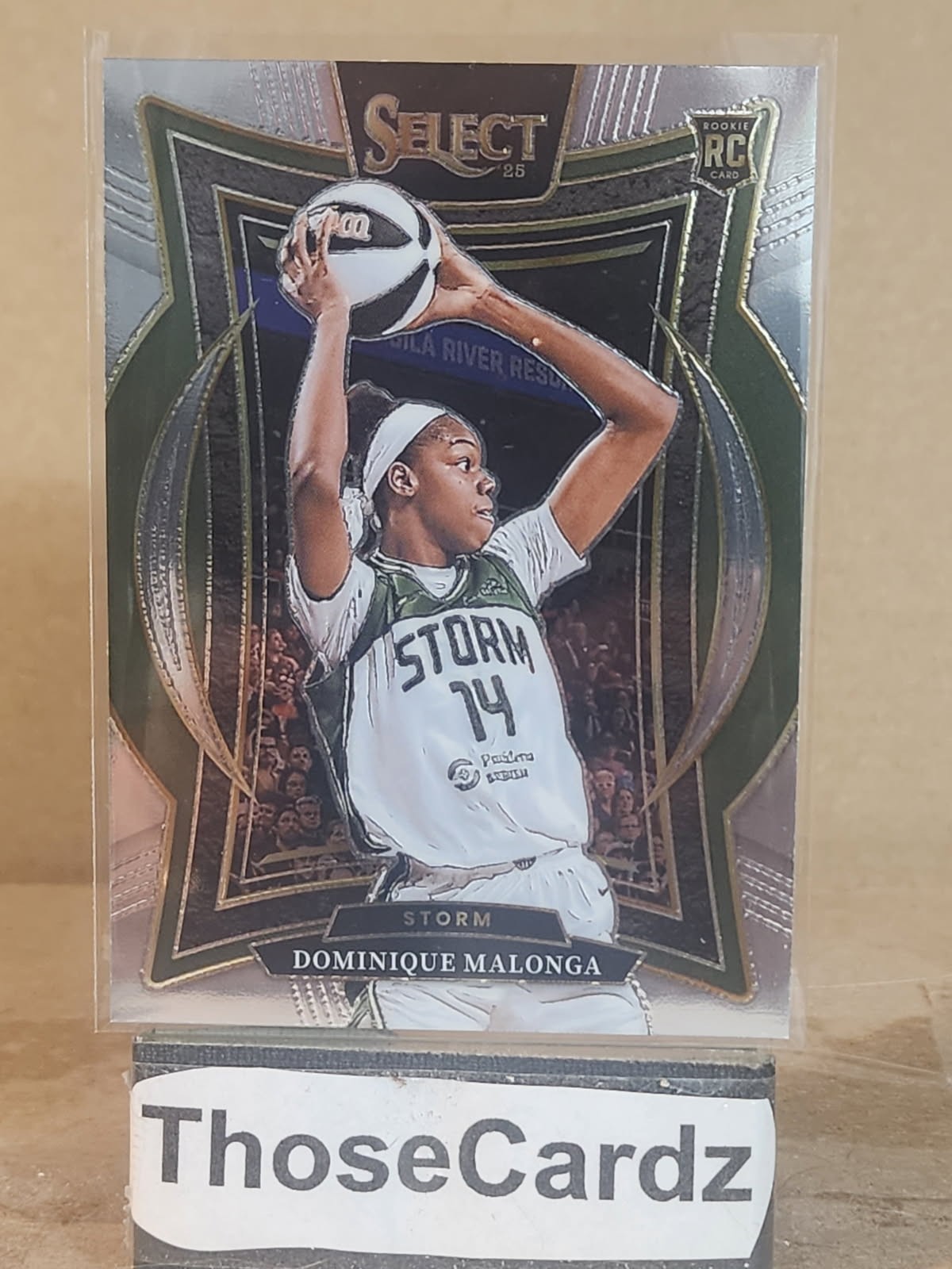 2025 Panini Select WNBA #60 Dominique Malonga