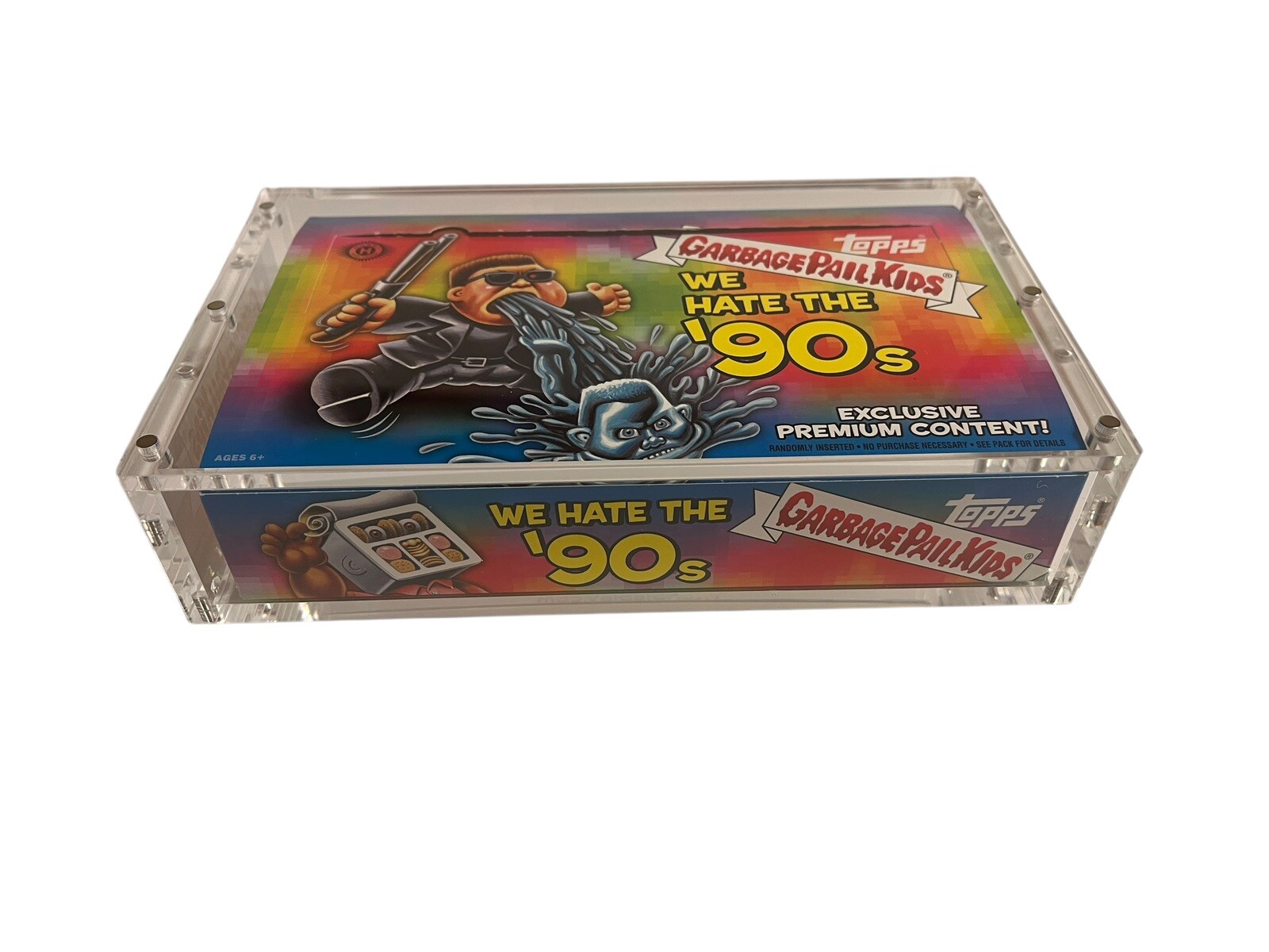 Acrylic Display Case Magnetic Lid Stack FITS 2025 Topps Chrome MARVEL Hobby Box