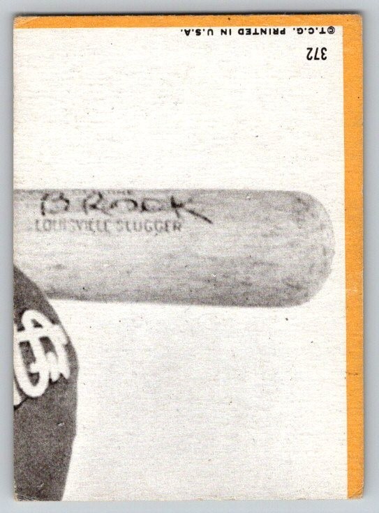 Lou Brock 68 All Star Selection The Sporting News 1968 Topps Baseball Card #372