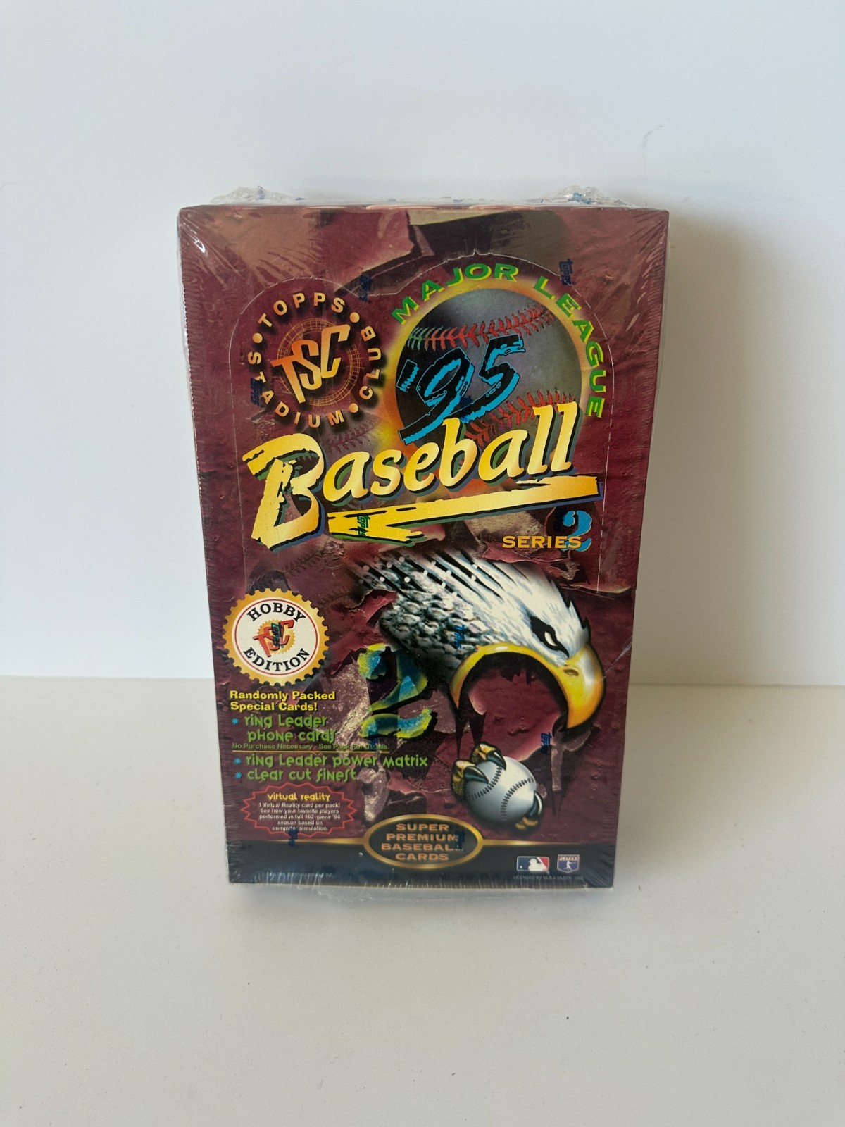 1995 Topps Stadium Club Baseball Series Two Hobby box