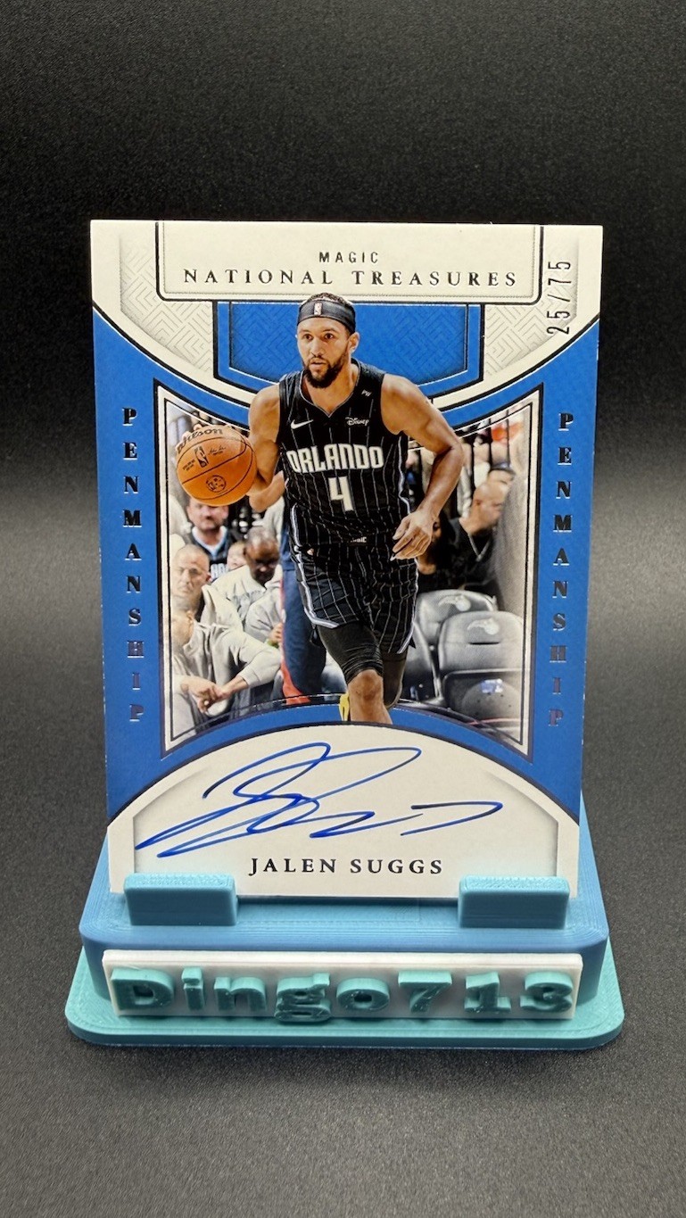 2024-25 Panini National Treasures Penmanship Auto Jalen Suggs 25/75 #PEN-SUG