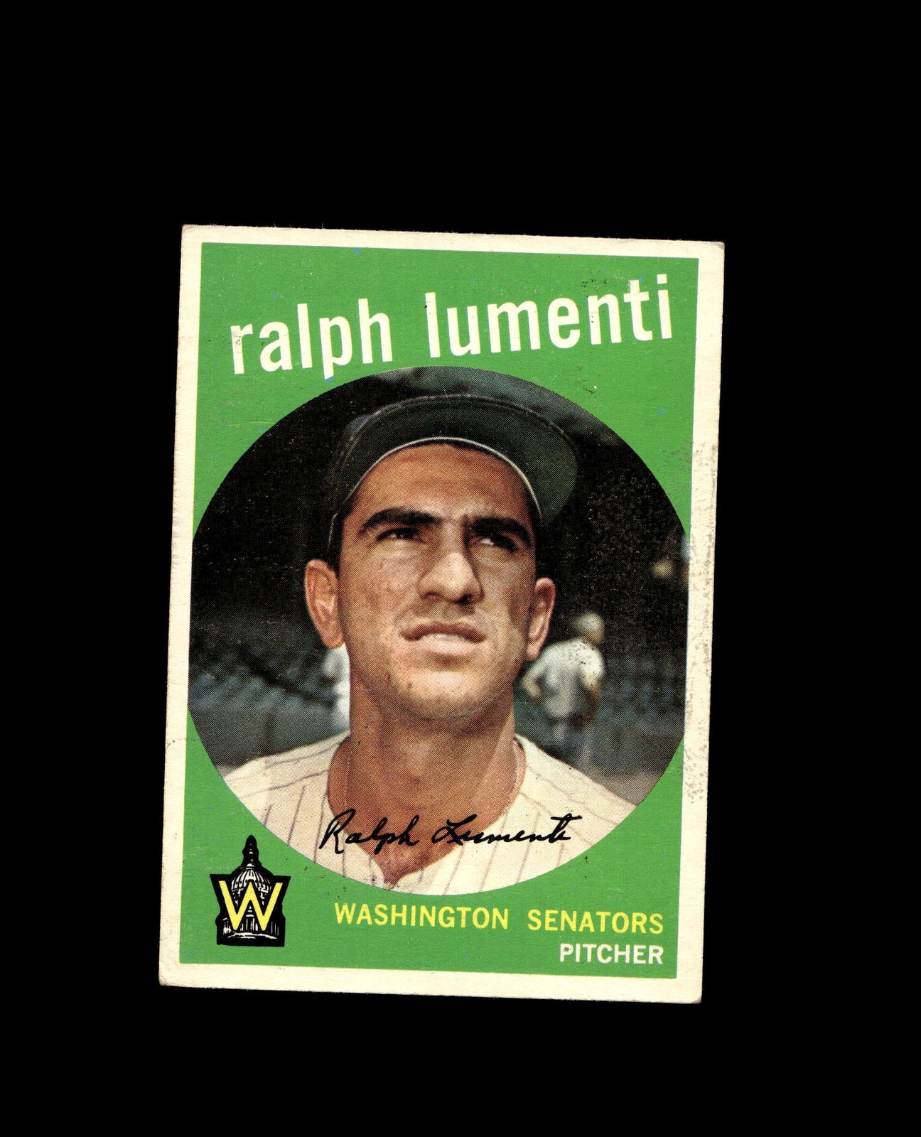 1959 Topps 316a Ralph Lumenti Option VG-EX #D1,520935