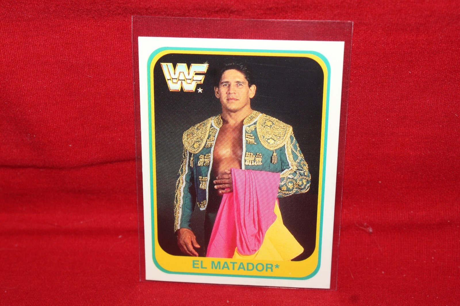1991 Merlin WWF El Matador Tito Santana #144 /150 Italian Wrestling Pack Fresh