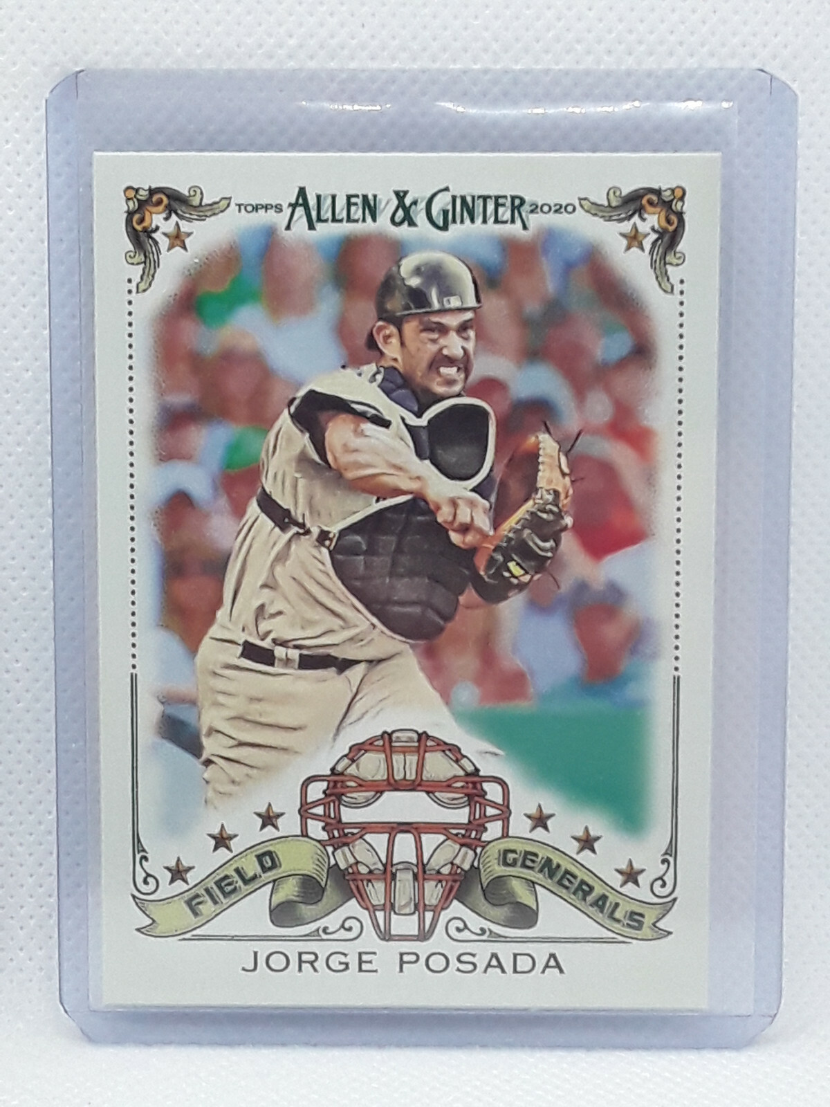 Jorge Posada 2020 Topps Allen & Ginter – Field Generals – New York Yankees
