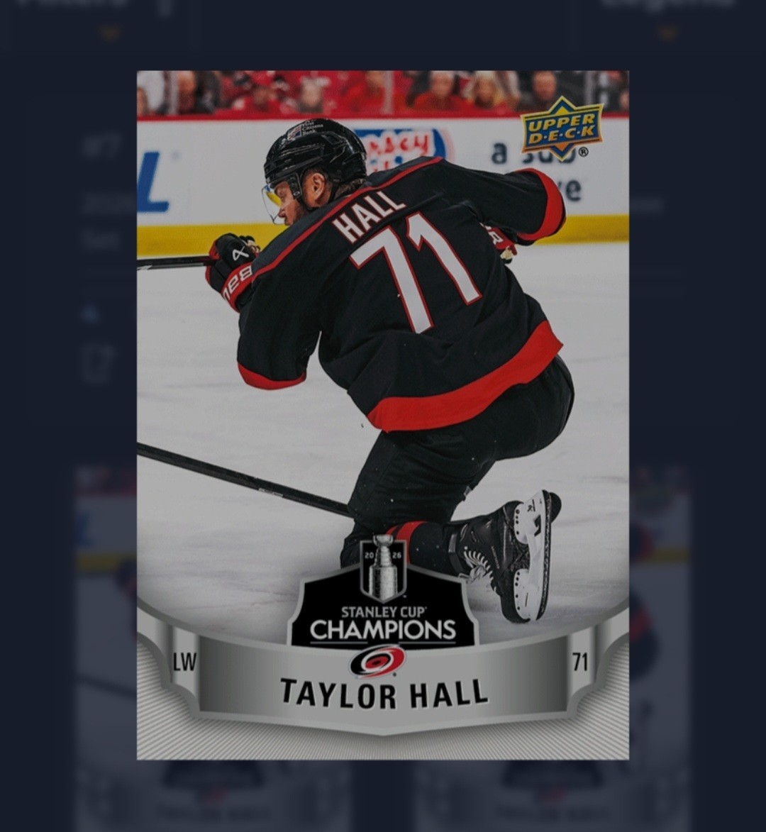 EPACK ONLY 2025-26 Upper Deck Carolina Huricanes Stanley Cup Champions SET